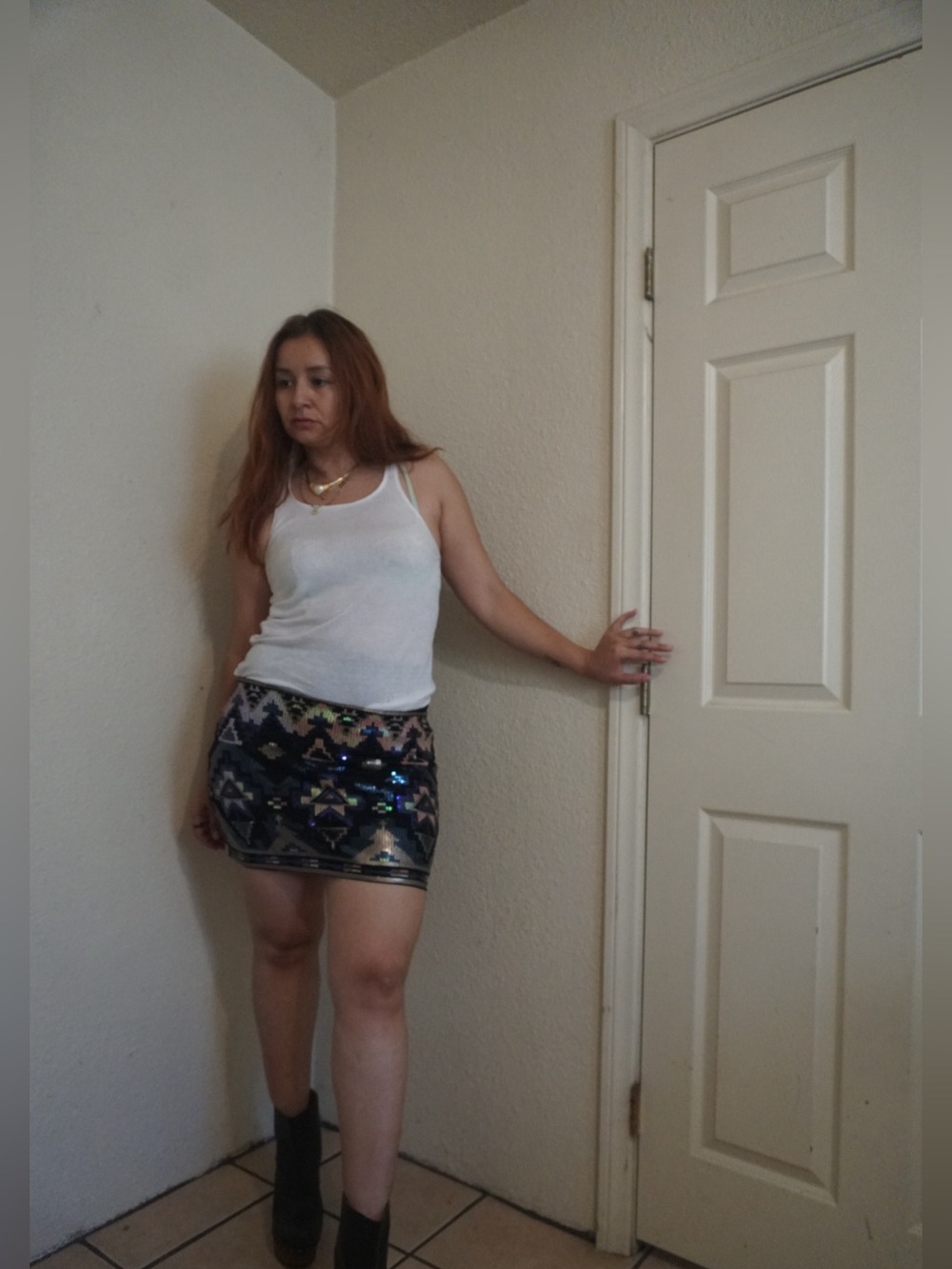 Express sequence Y2K Mini Skirt Teal whimsical